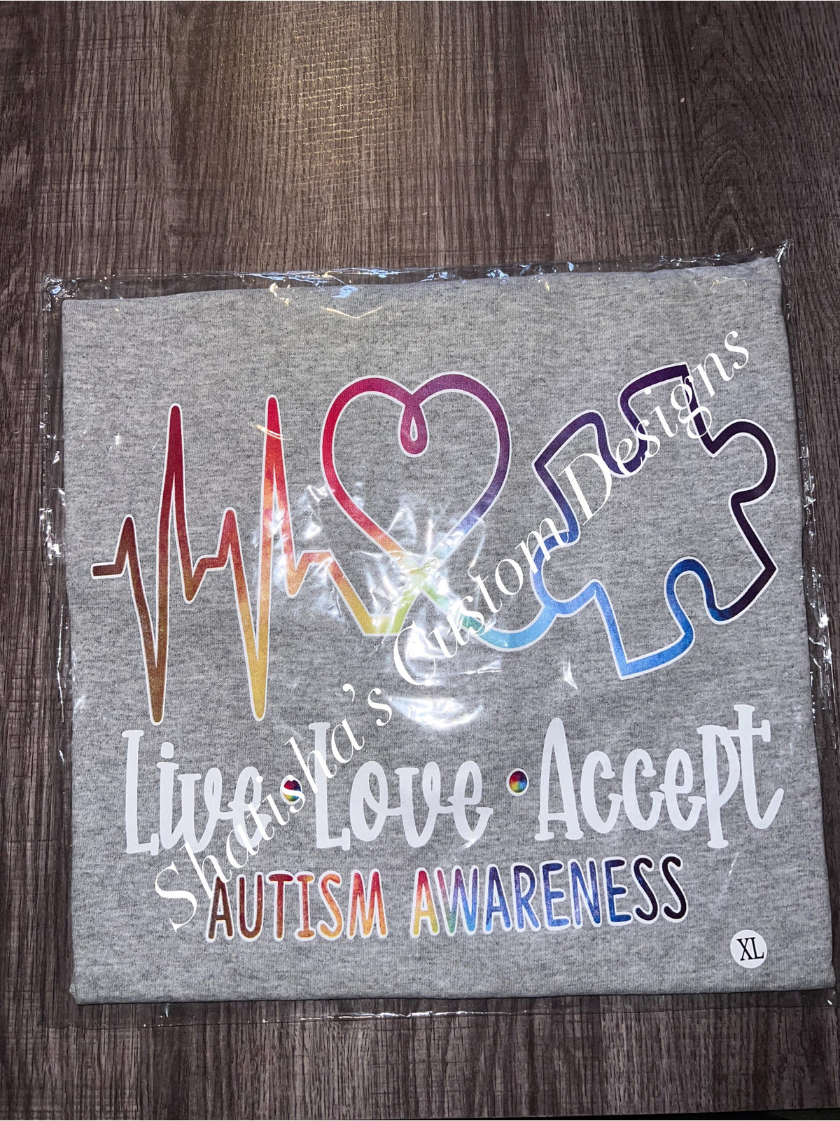 Live Love Accept Autism Awareness T-shirt