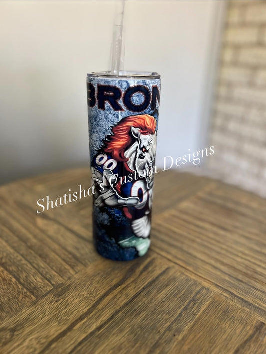 Denver Broncos – 20 oz Ready-to-Ship Tumbler