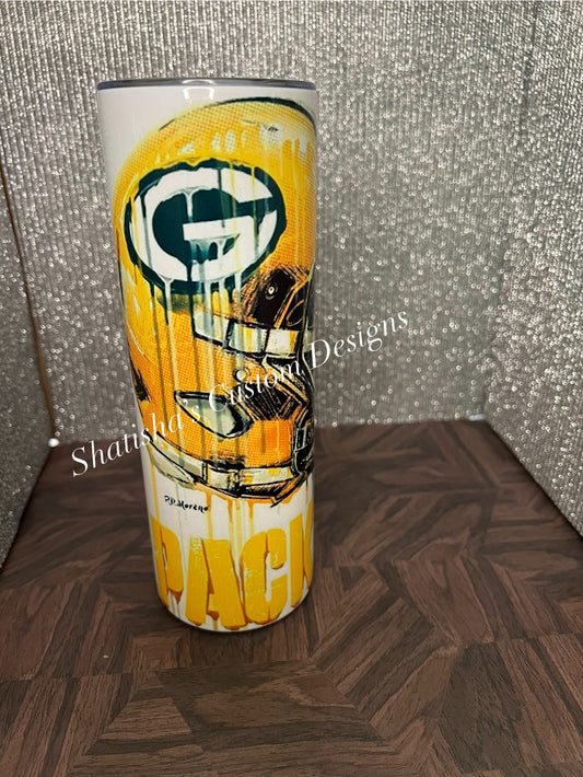 Green Bay Packers – 20 oz Ready-to-Ship Tumbler