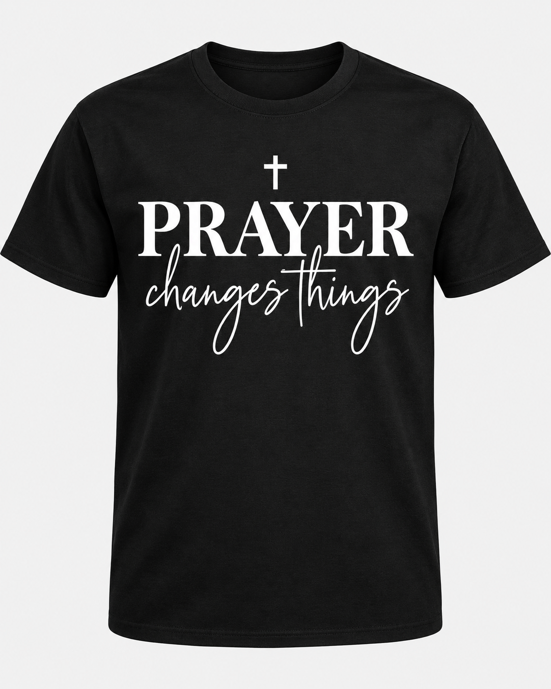 Prayer Changes Things | Faith-Inspired Graphic Tee