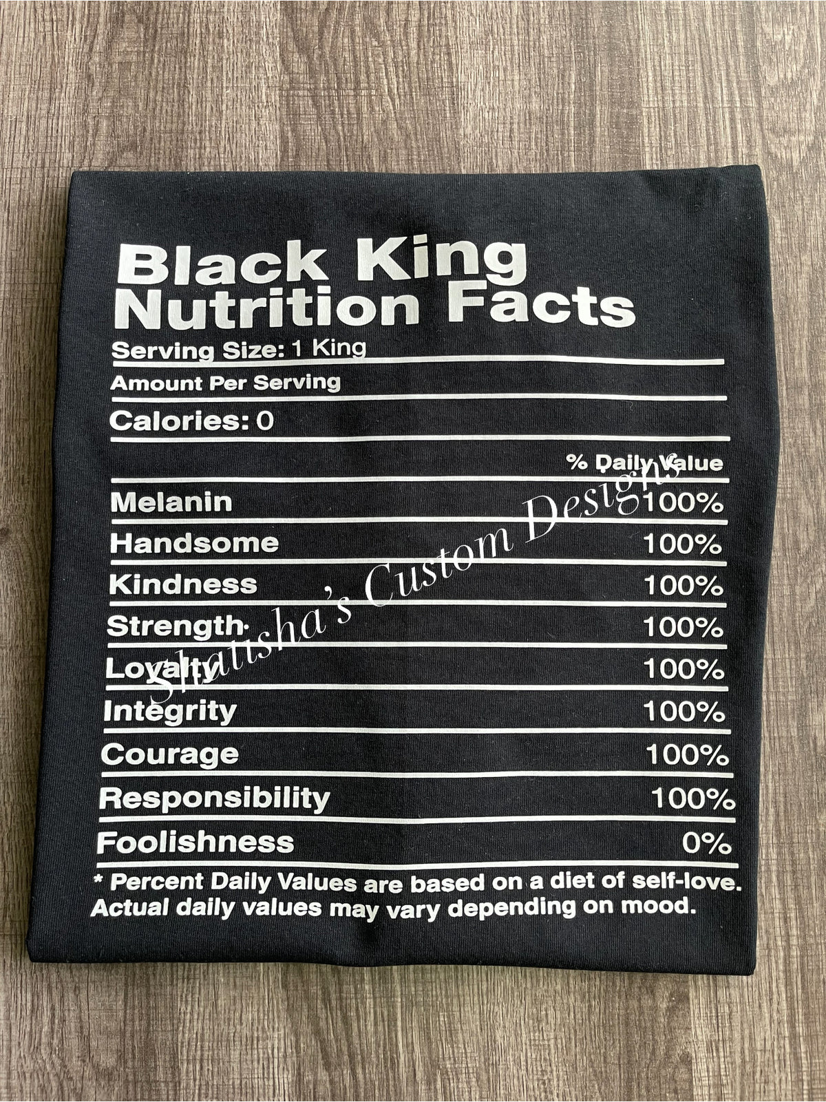 Black King Nutrition Facts