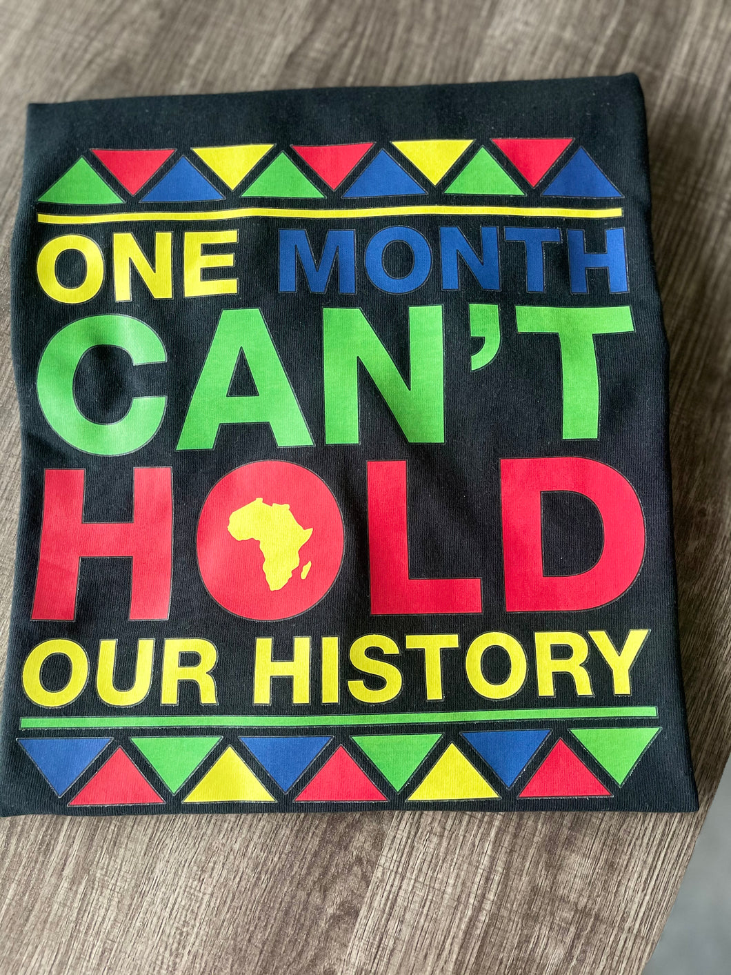 One Month Can’t Hold Our History