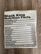 Load image into Gallery viewer, Black King Nutrition Facts
